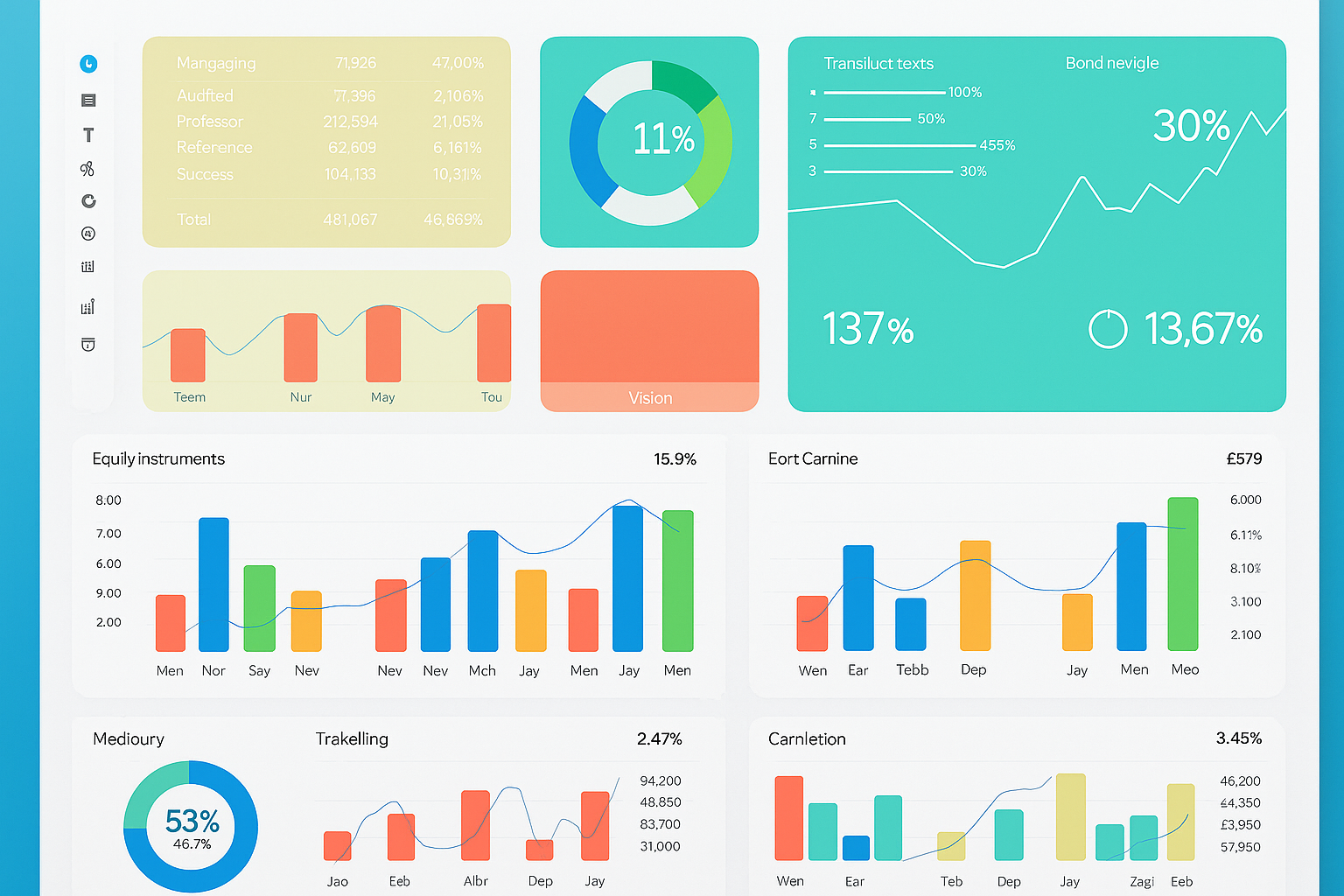 Advanced Features Dashboard